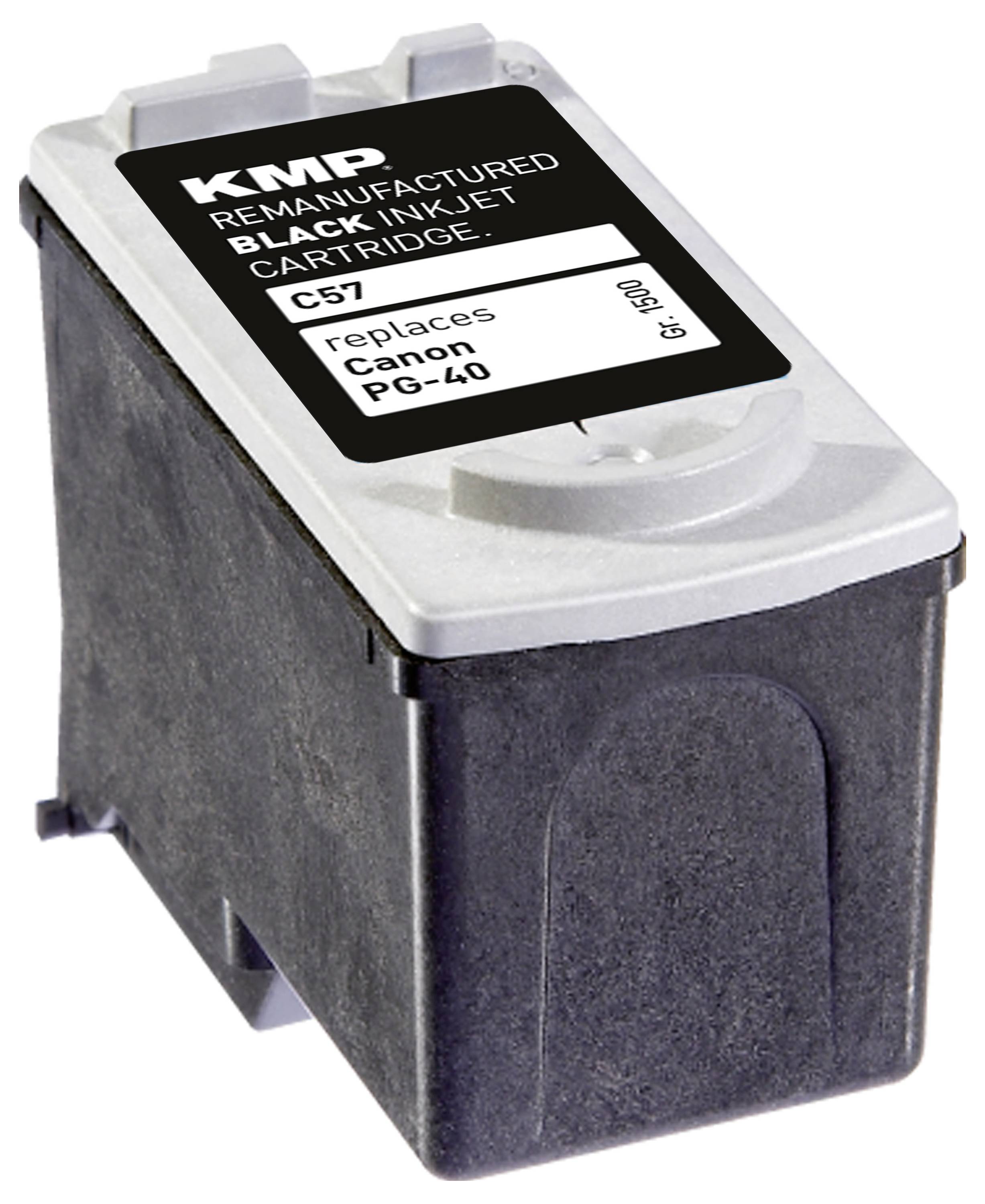 KMP Druckerpatrone ersetzt Canon PG-40 Kompatibel Schwarz C57 1500,4001-2