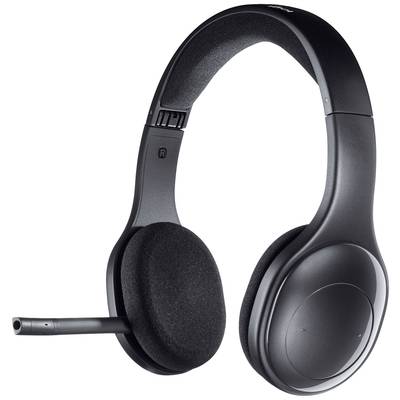 Logitech H800 Computer  On Ear Headset Bluetooth® Stereo Schwarz Mikrofon-Rauschunterdrückung, Noise Cancelling Lautstär