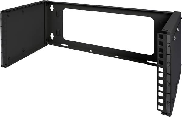 Digitus DN-19 PB-4U-SW 19 Zoll Rasterprofil (B x H x T) 505 x 195 x 250 mm 4 HE Schwarz (RAL 9005)