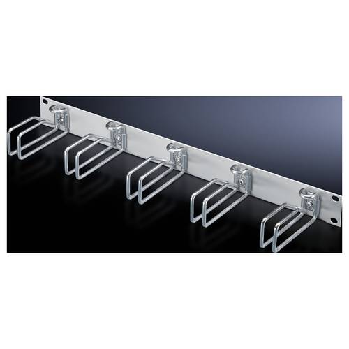 Rittal 7257.035 19 Zoll Netzwerkschrank-Kabelführung 1 HE Grau