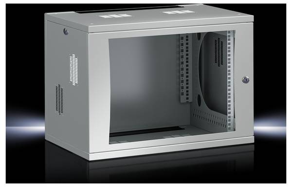 Rittal 7507.110 19 Zoll Netzwerkschrank (B x H x T) 600 x 492 x 600 mm 9 HE Lichtgrau (RAL 7035)