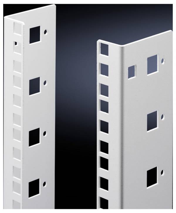 Rittal 7507.715 19 Zoll  Netzwerkschrank-Schienen  15 HE    Grau