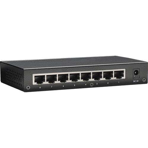 Intellinet 8-Port Gigabit Ethernet Switch, Metal, Box