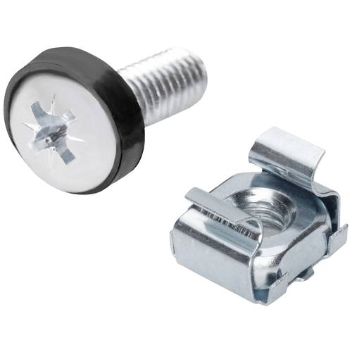 Digitus DN-19 SET-S 19 Zoll Netzwerkschrank-Befestigungsmaterial Silber 50 St.