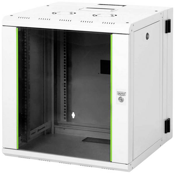 Digitus DN-19 12-U-3 19 Zoll Wandgehäuse (B x H x T) 600 x 643 x 600 mm 12 HE Lichtgrau (RAL 7035)