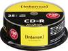 Intenso 1001124 CD-R 80 Rohling 700 MB 25 St. Spindel