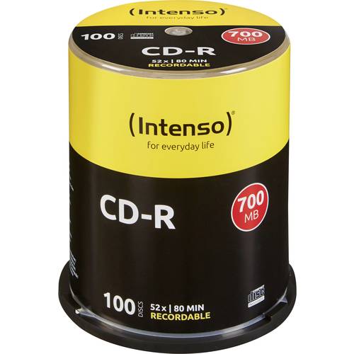 Thumbnail - Intenso 1001126 CD-R 80 Rohling 700 MB 100 St. Spindel
