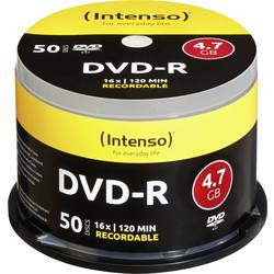 Image of Intenso 4101155 DVD-R Rohling 4.7 GB 50 St. Spindel