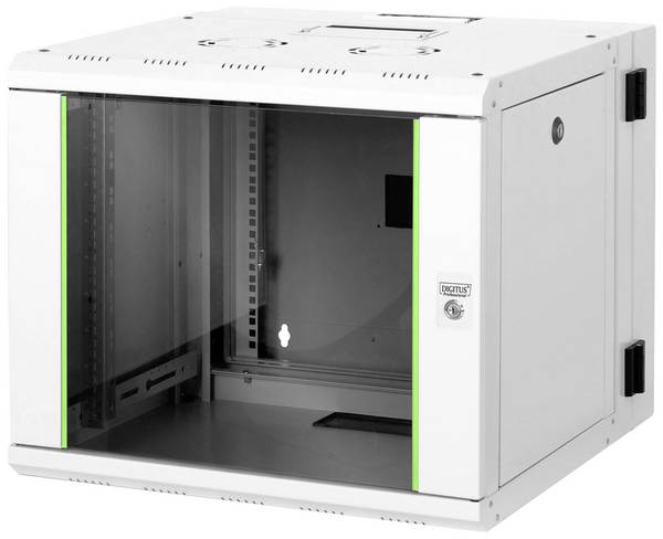 Digitus DN-19 09-U-3 19 Zoll Netzwerkschrank (B x H x T) 600 x 493 x 610 mm 9 HE Lichtgrau (RAL 7035)