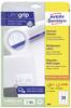 Avery-Zweckform 3490 Universal-Etiketten 70 x 36 mm Papier Weiß 720 St. Permanent haftend Tintenstrahldrucker, Laserdrucker, Farblaserdrucker, Kopierer, Farbkopierer, Handbeschriftung