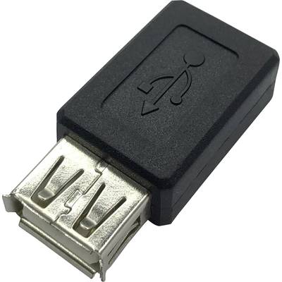 Renkforce USB 2.0 Adapter [1x USB 2.0 Buchse A - 1x USB 2.0 Buchse Mini-B]  