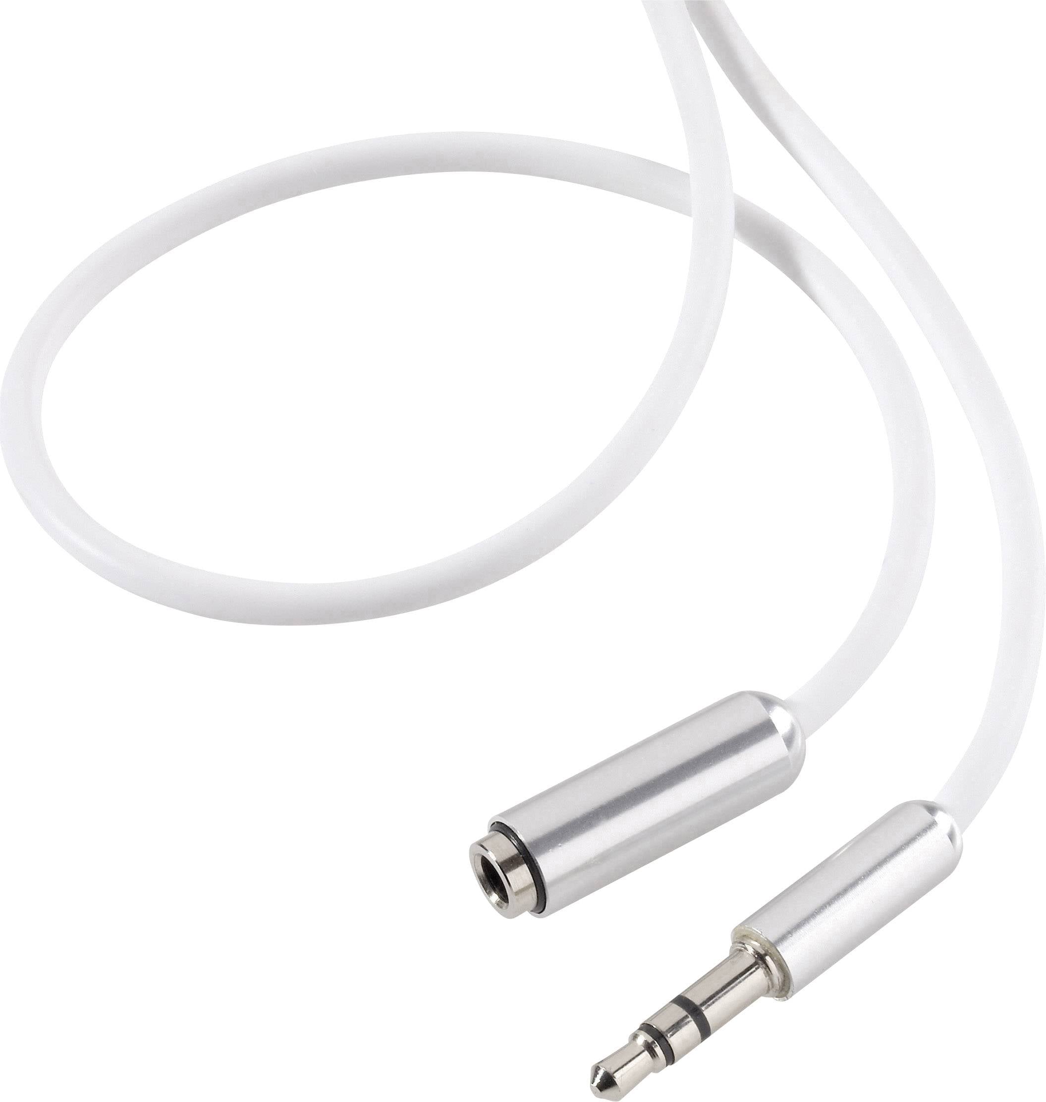 SpeaKa Professional SP-7870520 Klinke Audio Verlängerungskabel [1x Klinkenstecker 3.5 mm - 1x Klinkenbuchse 3.5 mm] 1.00