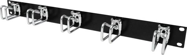 Rittal DK - Kabelführungsplatte für Schaltschrank - RAL 9005 - 1U - 48.3 cm (19"")