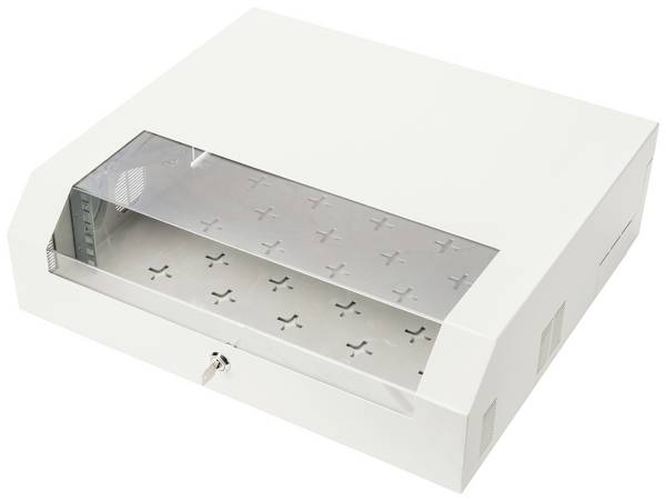 Digitus DN-19 04U-PB 19 Zoll Netzwerkschrank (B x H x T) 475 x 500 x 145 mm 3 HE Lichtgrau (RAL 7035)