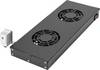 Digitus DN-19 FAN-2-HO-SW 19 Zoll 2 x Netzwerkschrank-Lüfter 1 HE Schwarz