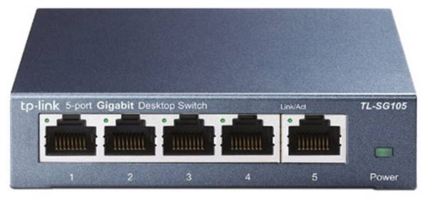 TP-LINK TL-SG105 TL-SG105 Netzwerk Switch 5 Port 1 GBit/s
