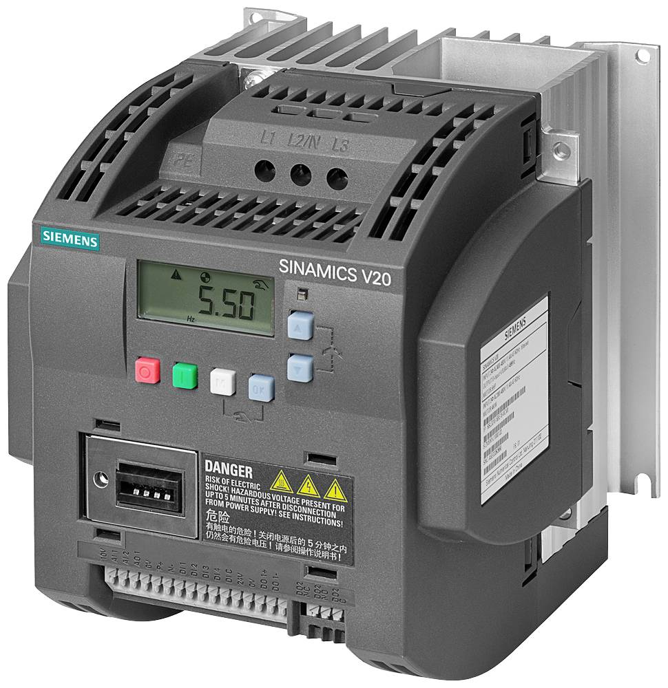 Siemens Frequenzumrichter 6SL3210-5BE24-0CV0 4.0 kW 3phasig 400 V