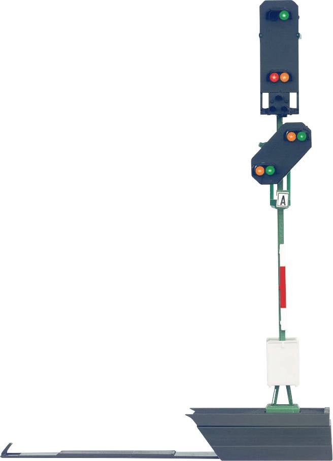 Märklin 76497 H0 Lichtsignal mit Vorsignal Einfahrsignal Fertigmodell DB
