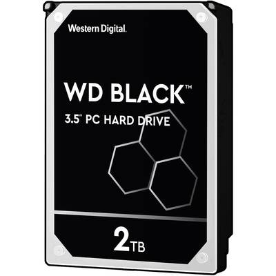 Western Digital Black™ 2 TB Interne Festplatte 8.9 cm (3.5 Zoll) SATA III WD2003FZEX Bulk