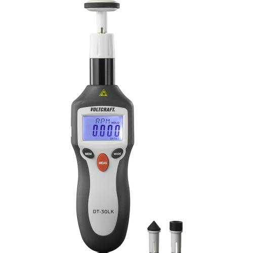 VOLTCRAFT VC-13166300-ISO Drehzahlmesser kalibriert (ISO) mechanisch, optisch 2 - 20000 U/min