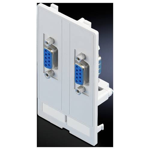 Rittal SZ 2482.500 Schnittstellenklappe SUB-D 9 Druckguss Graphitgrau (RAL 7024) 1 St.