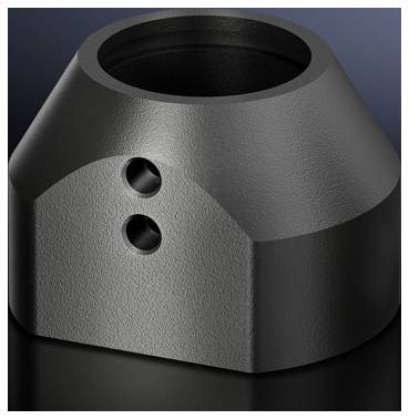 Rittal CP 6501.070 Gehäusebefestigung starr Stahl Graphitgrau (RAL 7024) 1 St.