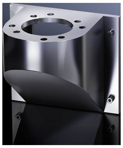 Rittal CP 6665.500 Wandhalterung starr, mit Flansch Edelstahl (Ø) 9 mm 1 St.