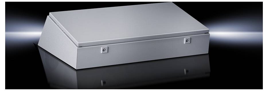 Rittal TP 6715.500 Consolebehuizing (l x b x h) 700 x 800 x 235 mm Plaatstaal Grijs-wit (RAL 7035) 1 stuk(s) afbeelding