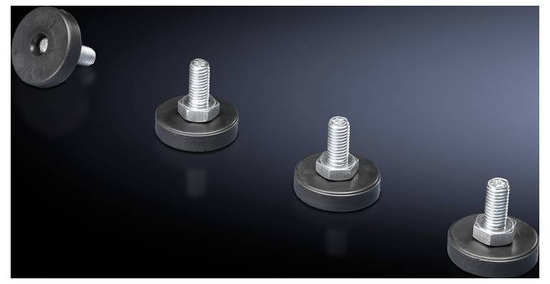 Rittal DK 7507.740 Niveauvoeten Bont 4 stuk(s) afbeelding