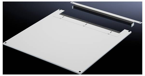 Rittal TS 7826.605 7826.605 Dachblech mit Kabeleinführung (L x B) 1000 mm x 600 mm Stahlblech Lichtgrau (RAL 7035) 1 St.