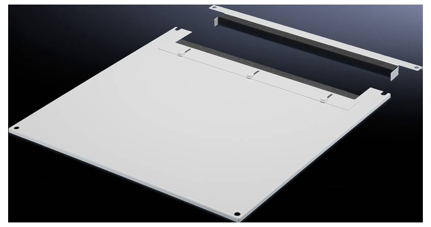 Rittal TS 7826.885 7826.885 Dachblech mit Kabeleinführung (L x B) 800 mm x 800 mm Stahlblech Lichtgrau (RAL 7035) 1 St.
