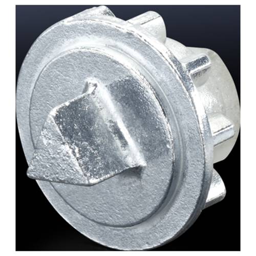 Rittal TS 8611.120 Verschlusseinsatz 7 mm Dreikant Zinkdruckguss 1 St.