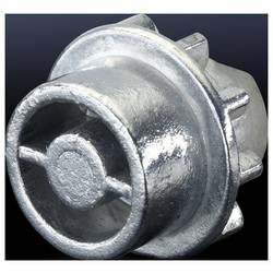 Rittal TS 8611.150 Verschlusseinsatz Daimler-Einsatz Zinkdruckguss 1 St.