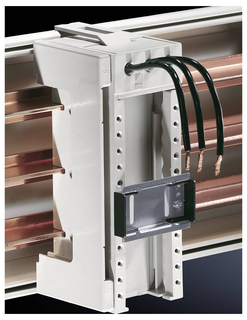 Rittal SV 9623.000 Steckleiste ABS Lichtgrau (RAL 7035) 2 St.