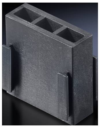 Rittal SV 9676.008 Füllstück Polyamid Schwarz (RAL 9005) 16 St.