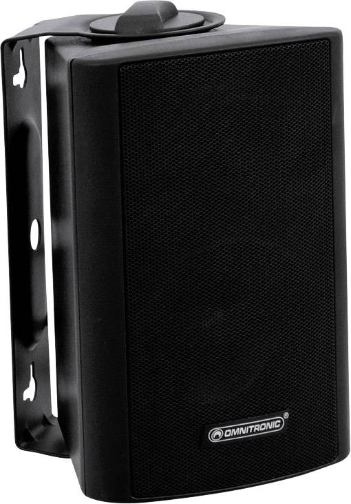 Omnitronic WP-3S ELA-Wandlautsprecher 15 W Schwarz 1 St.