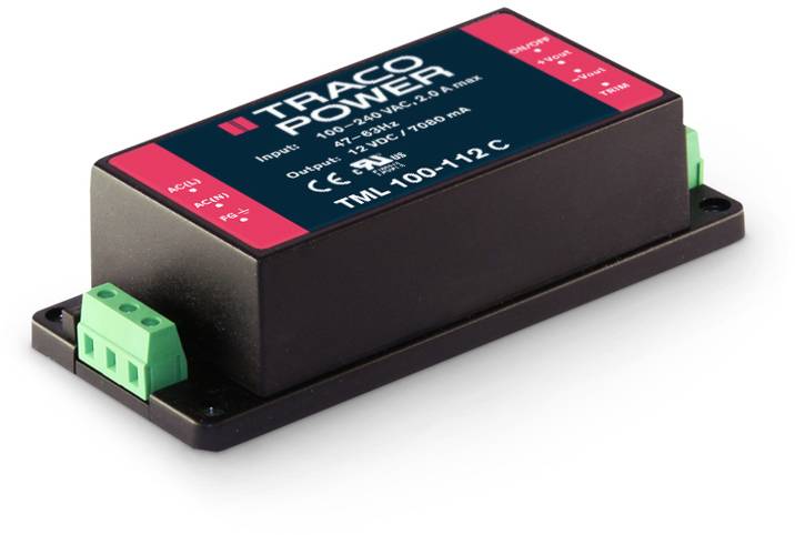 AC/DC-Printnetzteil TracoPower TML 100-124C