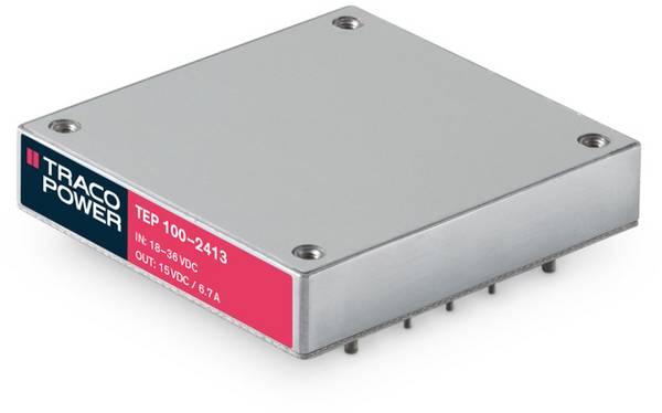 TracoPower TEP 100-1218 Elektronische Last 12 V/DC 48 V/DC 2.1 A 100 W Anzahl Ausgänge: 1 x Inhalt 1 St.