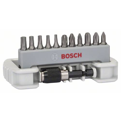 Thumbnail - Bosch Accessories 2608522129 Bit-Set 12teilig Kreuzschlitz Phillips, Kreuzschlitz Pozidriv, Innen-Sechsrund (TX)