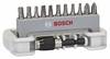 Bosch Accessories 2608522131 Bit-Set 12teilig Schlitz, Kreuzschlitz Phillips, Kreuzschlitz Pozidriv, Innen-Sechskant, Innen-Sechsrund (TX)