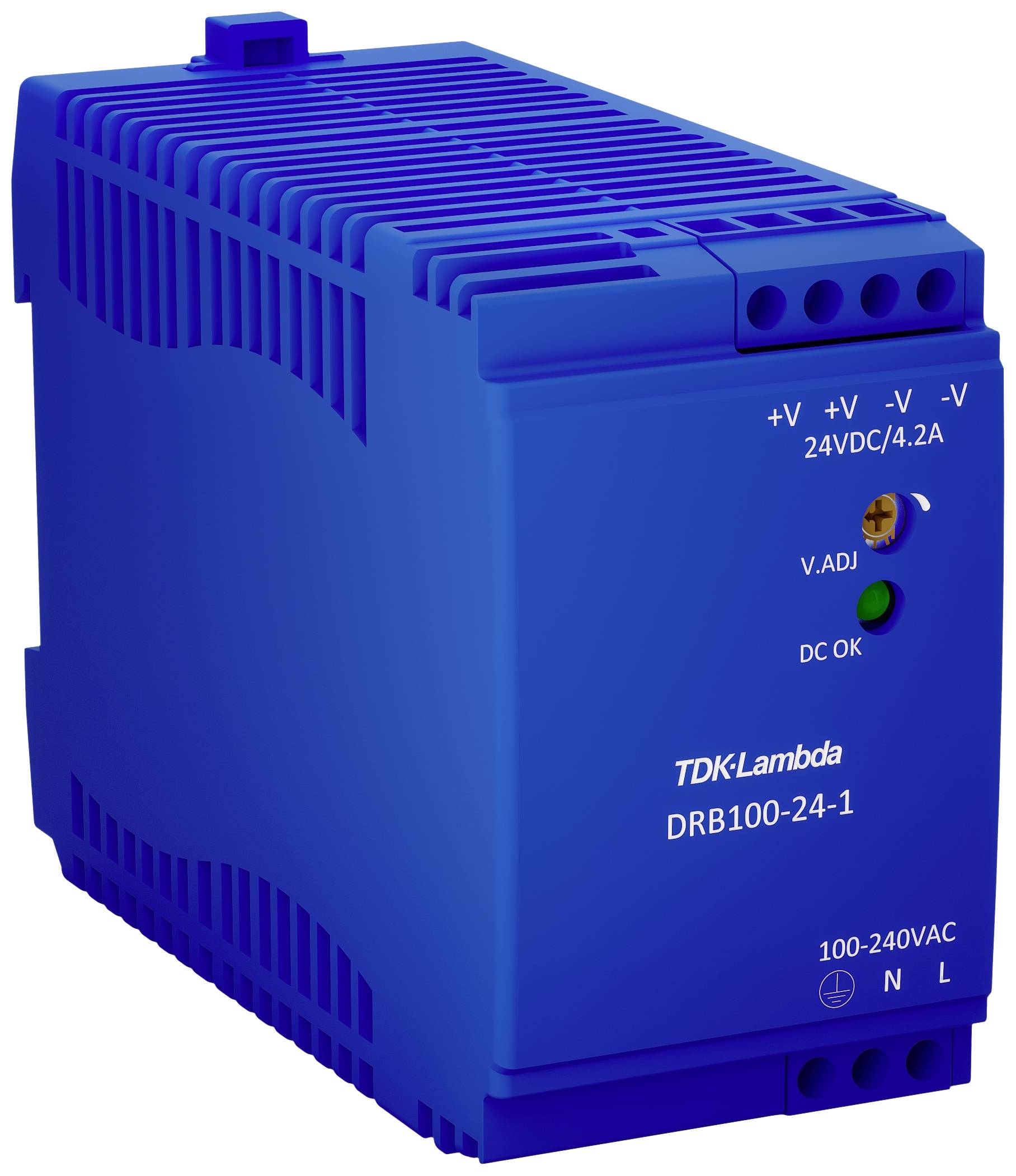 TDK Hutschienen-Netzteil (DIN-Rail) TDK-Lambda DRB-100-24-1 24 V/DC 4.2 A 100.8 W 1 x