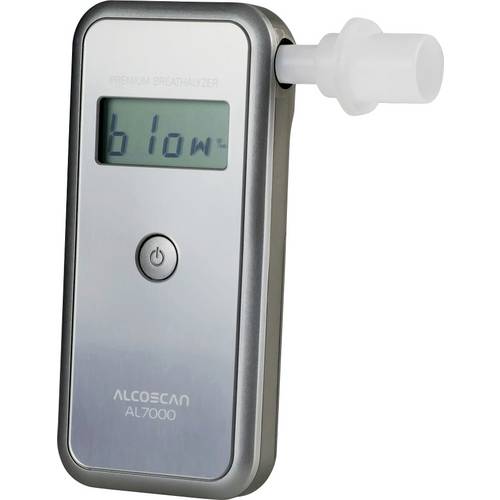 Thumbnail - ACE AL7000 Alkoholtester Silber 0 bis 4 ‰ auswechselbarer Sensor, inkl. Display