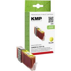 Image of KMP Tinte ersetzt Canon CLI-551Y, CLI-551Y XL Kompatibel Gelb C93 1519,0009