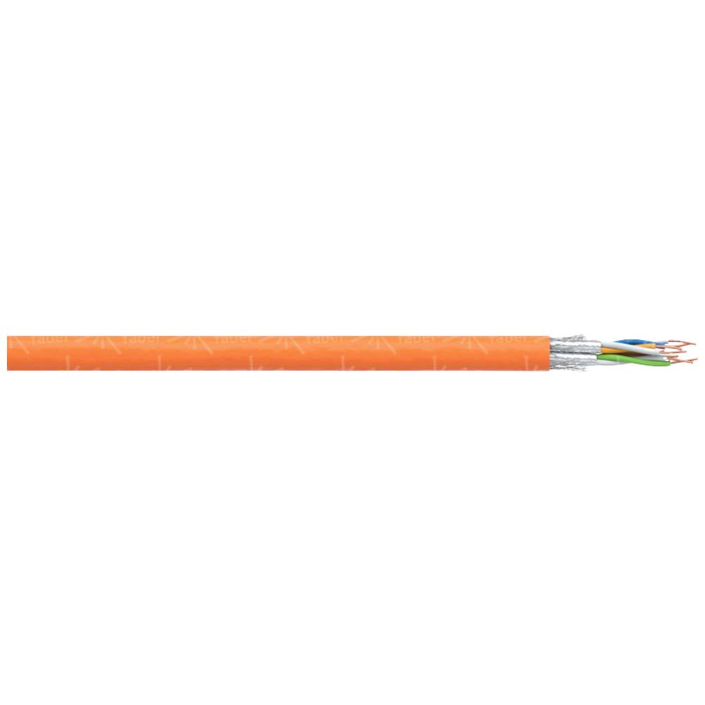 LAN-kabel FACAB dataline 1000 STP S-FTP Oranje Per meter Faber Kabel