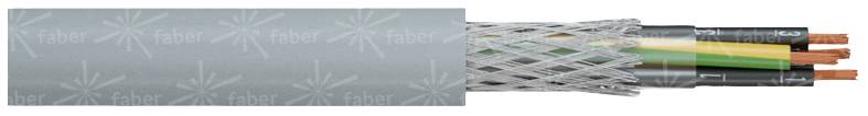 KLAUS FABER Steuerleitung HSLCH-JZ 3 x 1 mm² Grau Faber Kabel 032755 Meterware