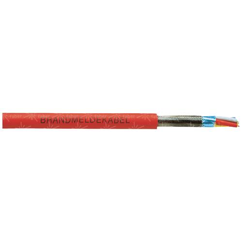 Faber Kabel 100283 Brandmeldekabel JE-H(ST)H..E90 2 x 2 x 0.8 mm Rot Meterware