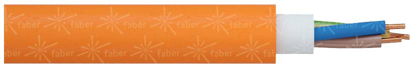 KLAUS FABER Mantelleitung NHXH-J 3 G 1.50 mm² Orange Faber Kabel 010951 Meterware