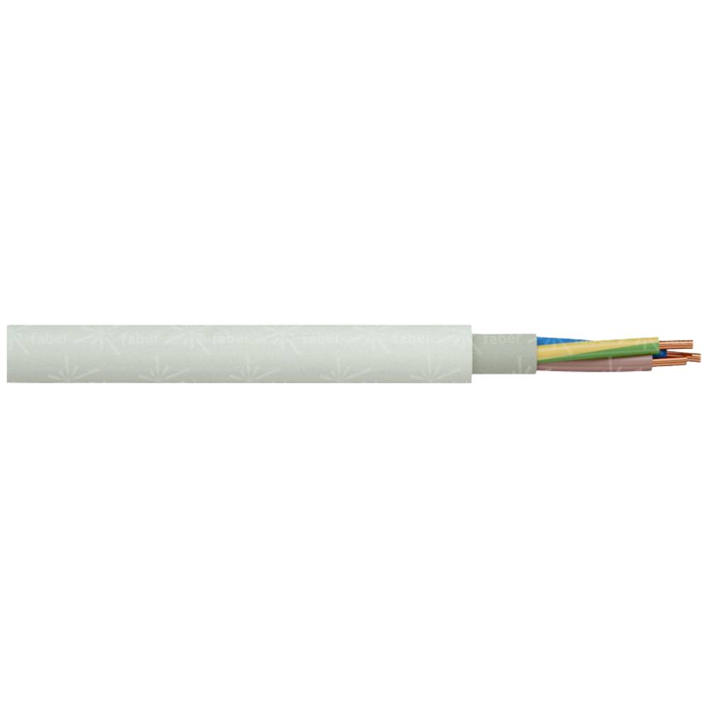 Mantel kabel NHXMH-J 3 G 1.5 mm² Grijs Faber Kabel 020185 Per meter