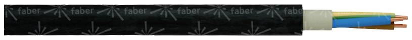 KLAUS FABER Starkstromkabel NYY-J 1 x 16 mm² Schwarz Faber Kabel 010116 Meterware