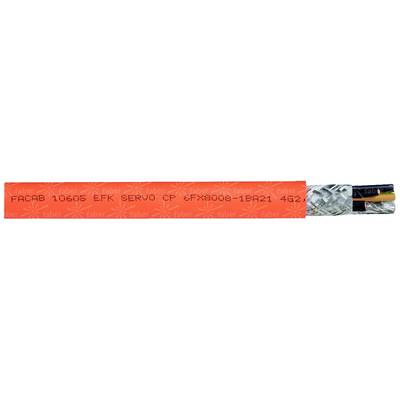 Faber Kabel FACAB EFK SERVO-CP Servoleitung 4 G 2.50 mm² Orange 035286 Meterware
